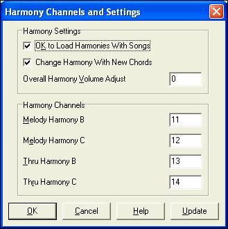 If they don t the harmony sounds dissonant. Leave this setting to YES, unless you have a specific reason to disable it. The harmony is changed by moving the voices to the nearest chord tone.