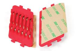 Ribbon Fusion Splice Insert with Adhesive, 2 Pack Holds six Fibrlok or mass fusion splices in each insert, used in 3M Fiber Splice Organizer Tray 2527/2522.