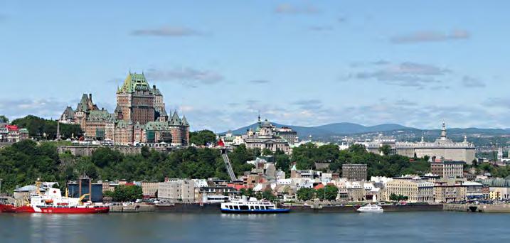 QUEBEC CITY EXTENSION PROGRAM MONDAY, JUNE 25 Travel to Quebec City Walking guided tour of Old- Quebec.