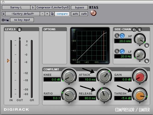 distortion. Also, you can use a compressor to manipulate the envelope of the sound (attack, sustain, etc).