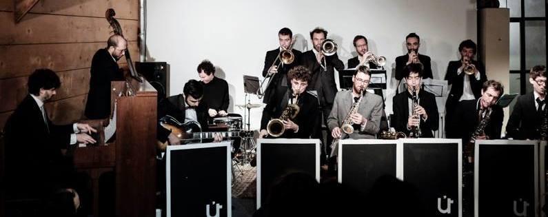 UMLAUT BIG BAND Simon Lambert Fourteen young musicians with backgrounds in jazz, classical, and contemporary music bring their energy and virtuosity together to perform big band jazz of the twenties