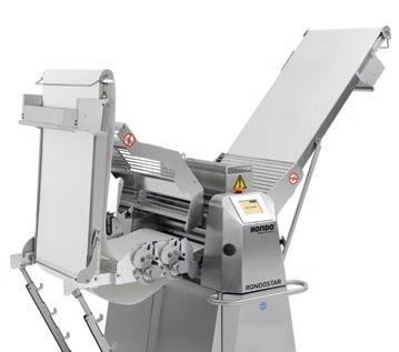 Rondostar-Cutomat Electronic dough sheeter and cutter with colour touchscreen and programs for any pastry.