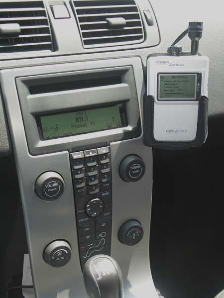 Installing an FM Modulator in a 2005/2006 Volvo V50 (While this manual was written for the V50, the same methods apply to the S40) This solution allows the connection of any audio source to your car