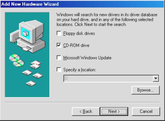 Installation of your TV Tuner Windows will now find the drivers on the TV Tuner Installation CD and install them automatically.