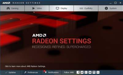 1 Set FreeSync to Standard Engine or Ultimate Engine in the OSD menu.