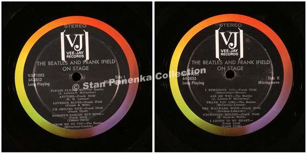 5. THE BEATLES & FRANK IFIELD (AKA Portrait Cover) STEREO ALBUM There are approximately ONLY 50 examples are known to exist (SUPER ULTRA RARE!) and most of them are in VG+ or less condition!