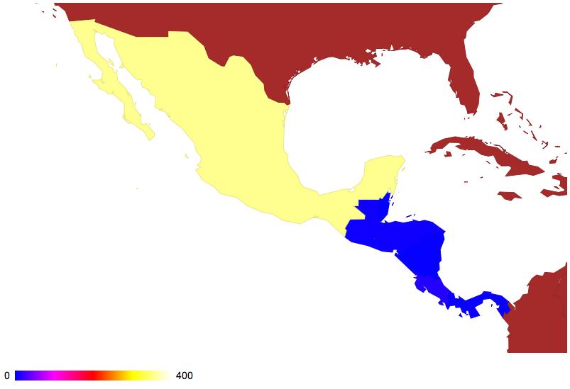 Mexico is pretty much it for Central American (sorry, I know it s North America, but that s