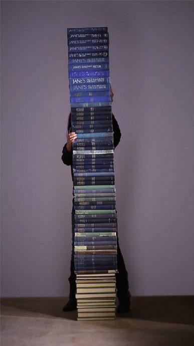 Filmed in 2010, and completed in 2013 the film documents the construction of a four-metre stack of Jane s All the World s Aircraft books, the iconic compendium for the aeronautical industry.