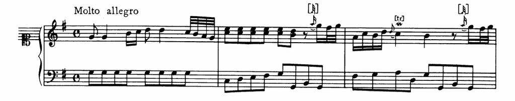 in the first ritornello recurs to a greater or lesser extent in all the other solo sections.