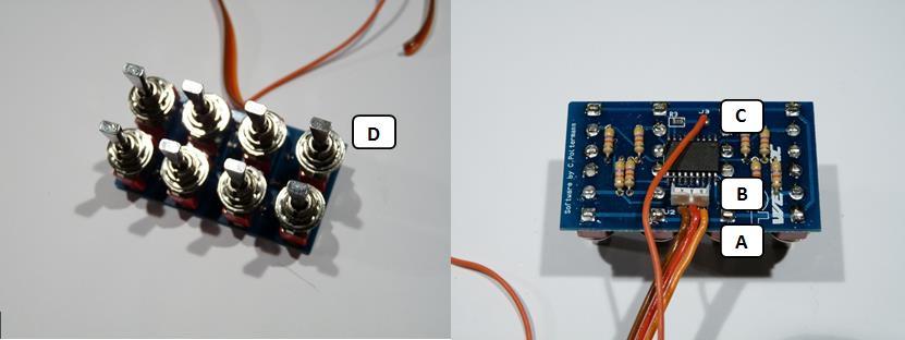 4 Overview encoder: Description Explanation A Signal cable 3 core cable B Signal connector