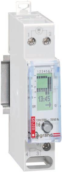 Programmable time switches Standard - daily/weekly Digital time switches For rail Technical Data Cat. No.