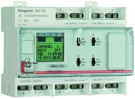 Programmable time switches Rex - digital annual AlphaRex DY64 PRE-PROGRAABLE TIE SWITCHES Easy to program Store and transfer data easily using a PC and datakey >>> 047 70 According to VDE 631-1 and