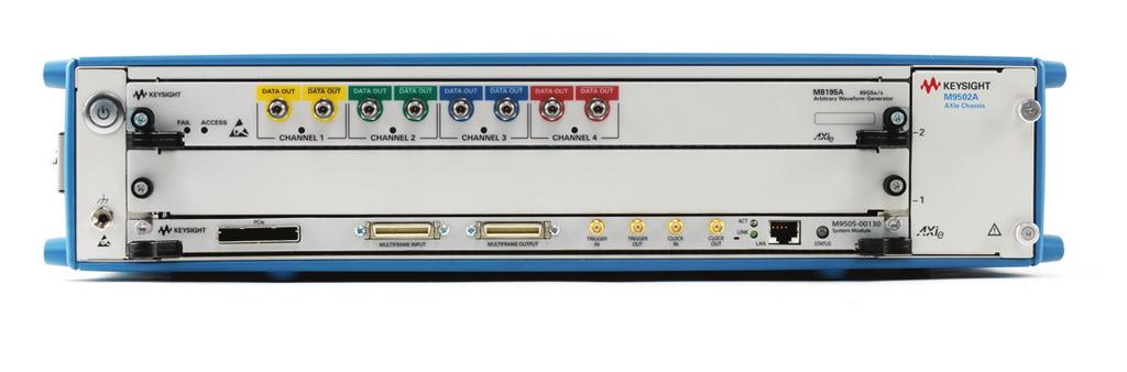 The N4915A-006 integrates perfectly into the Keysight sink test setups as described in detail in the method of implementation documents for the Keysight J-BERT N4903B and Keysight ParBERT 81250.