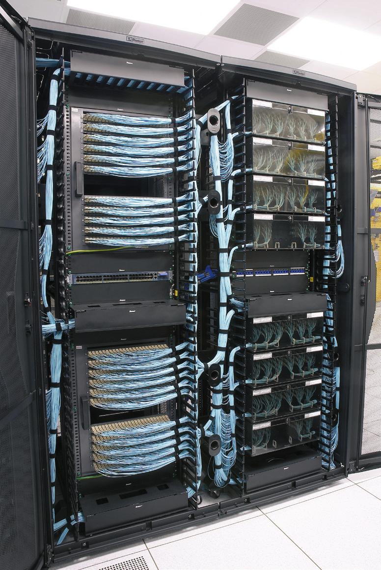 An end-to-end cabling system is an ideal solution for data centers especially when time for traditional cable installation and termination is limited.