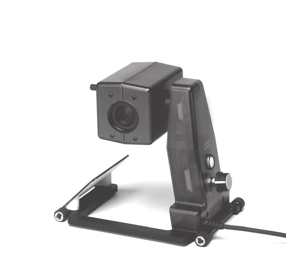 Flipper Camera: rotates 225 degrees to capture and enlarge the image. 7.