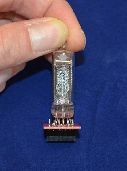 Pay attention that the tube sits squarely on the PCB.