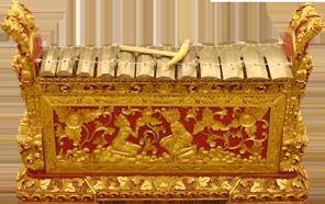 the core melody. Usually the gangsa is the fastest and most ornate content of a gamelan piece.