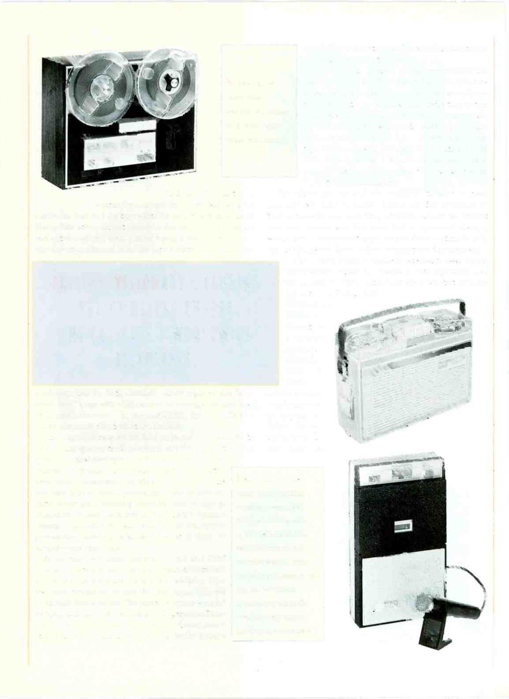 KLH's Model Forty -One was the first home deck with Dolby noise reduction. "half-track" format soon became the standard.