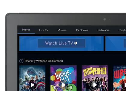 MOBILE APPS 5 DIRECTV App Now the same DIRECTV that you watch at home, including your live and recorded shows, is with you anywhere.