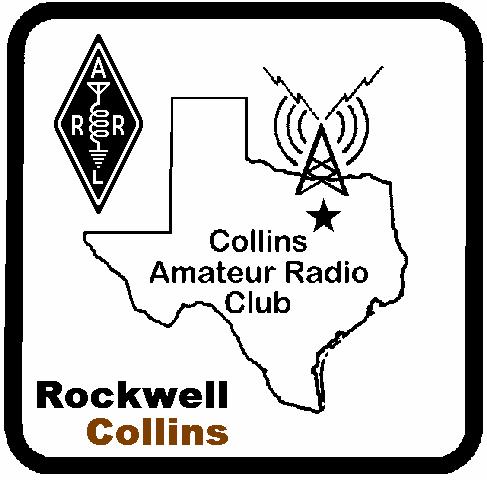 Rockwell-Collins Amateur Radio Club Mail Station 461-290 P.O. Box 833807 Richardson, TX 75083-3807 TO: CLUB STATIONS (972) 705-1349 W5ROK REPEATER 441.875 MHz +5 MHz Input 131.