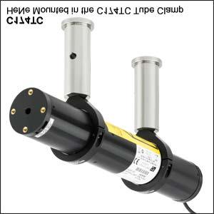 V-Clamp Post Mount Drop-In Post Clamp The C1512(/M) and C1513(/M) are designed specifically for fastening Ø0.56" (14 mm) to Ø2" (50 mm) cylindrical lasers to Thorlabs' rigid Ø1.5" Posts.