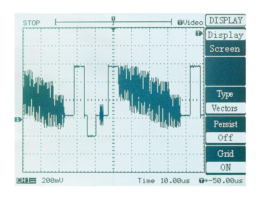 O s c i l l o s c o p e s digital oscilloscopes is 2,000 sampling points (per channel) which are all displayed. This means that the memory depth and the display resolution are identical.