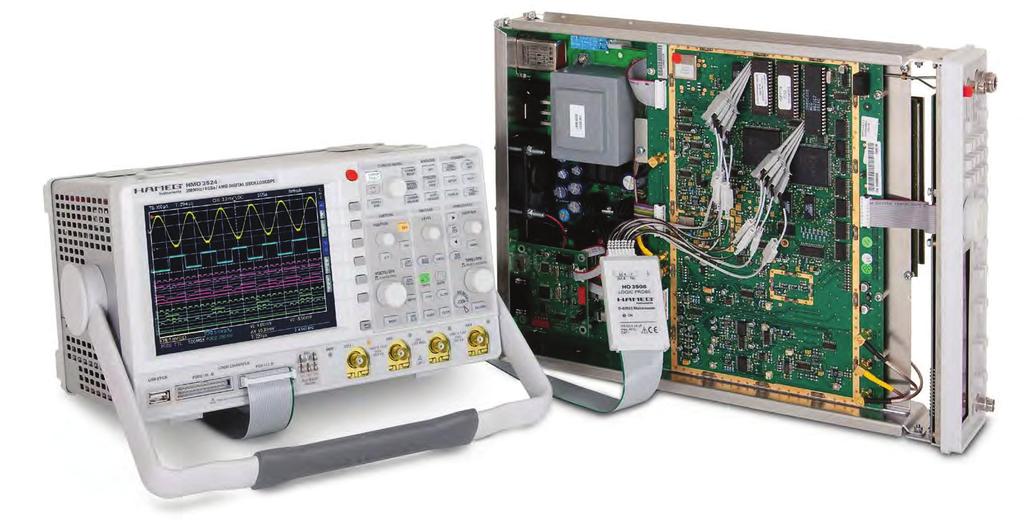 HAMEG Oscilloscopes Innovation right from the start Without doubt, the oscilloscope is the most important measuring instrument for the characterization of signals in the time domain.