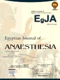 ..... EGYPTIAN JOURNAL OF ANAESTHESIA Produced and hosted on behalf of Society of Egyptian Anesthesiologists AUTHOR INFORMATION PACK TABLE OF CONTENTS XXX Description Abstracting and Indexing