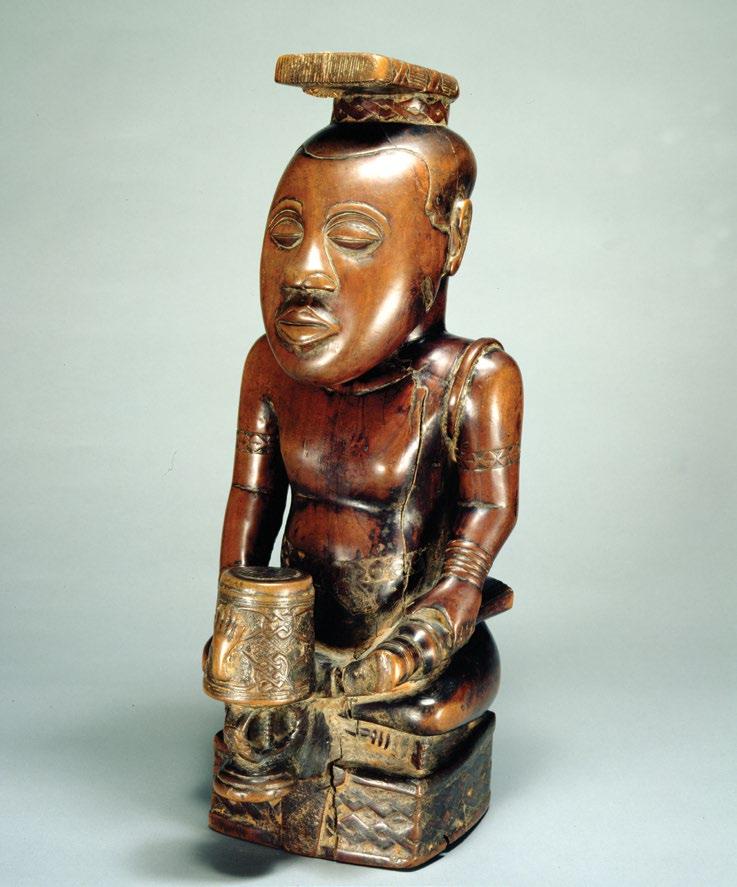 171. Ndop (portrait figure) of King Mishe mishyaang mambul. Kuba peoples (Democratic Republic of the Congo). c. 1760 1780 C.E.