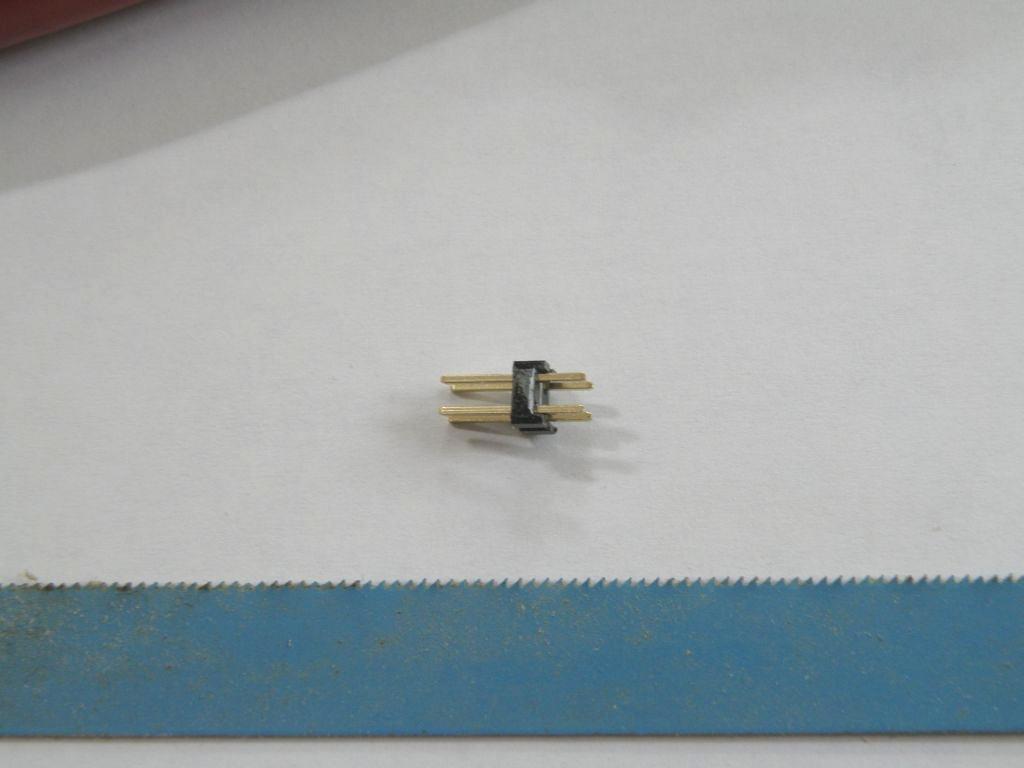I had not encountered a block of test pins like this before and