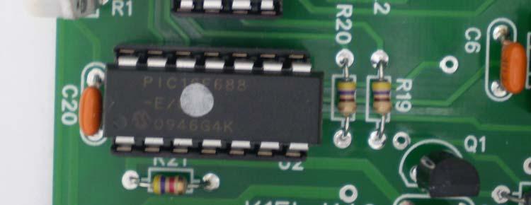 this. First of all attach the right angle 16 position header to the LCD