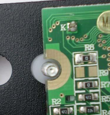 mounting holes as shown.