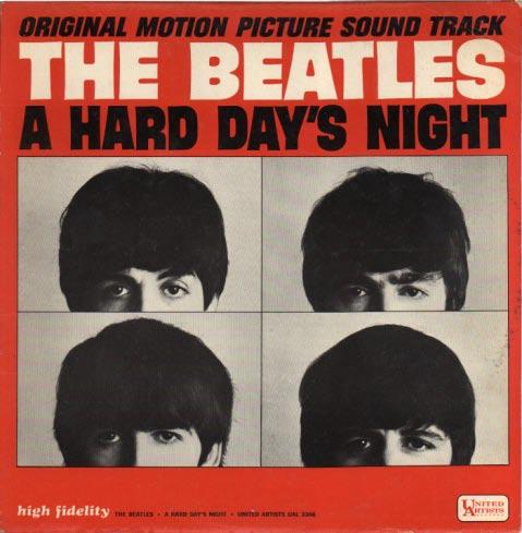 CD: Parlophone 46437-2 A Hard Day's Night 1987. [c] stereo 22 Jun 1964. UK: Parlophone PCS-3058 A Hard Day's Night 1964, Apple PCSP 717 The Beatles 1962-1966 1973.