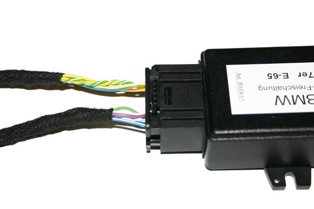12-pin insert from CAN interface harness TV-BMW65 into black