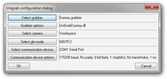 Main window Configure port This dialog is used to configure the application for a certain communication port.