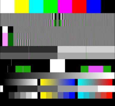 A.2 Test Signal Mapping of Progressive Formats Signal 720 x 480p Active Field Line Full Flield Line First Middle Last First Middle Last Color Bars GBR 1 16 30 43 58 72 Color Bars Y,Cb,Cr 31 46 60 73