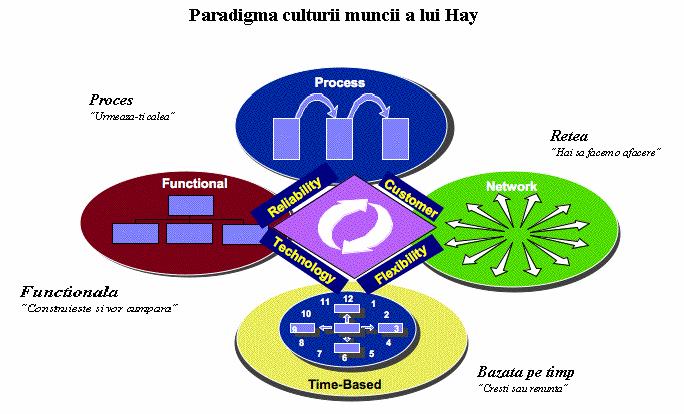 Psihologia Paradigma Online cultural-organizaţională (grupul de cercetare Hay, 1996) Practica de consultanţă în domeniul managementului organizaţional i-a condus pe cercetătorii grupului Hay