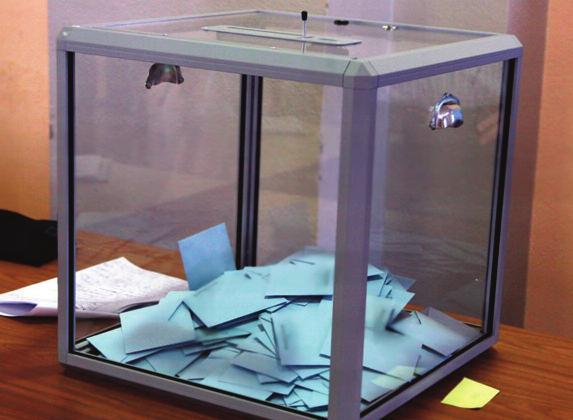 Número 60 - abril de 2015 GaliCia SiNdiCal Odía 24 de maio hai cita coas urnas. En moitas comunidades autónomas conflúen as eleccións autonómicas e as municipais.