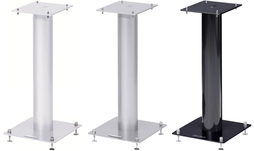 LOUDSPEAKER STANDS Norstone Norstone Norstone Norstone Stylum Stylum Stylum Stylum S123- height height height height 25cm 50cm 60cm 80cm high-gloss black, high-gloss-white or silver high-gloss black,