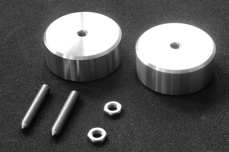 brushed stainless steel, very heavy duty disc 16,45 Solid CNC-machined, brushed stainless steel, very heavy duty outrigger
