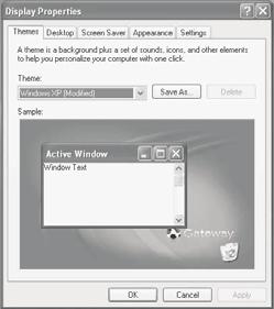 Windows XP IMPORTANT Before connecting to a PC you must ensure that the settings of the PCs output are correct for the new LCD Monitor.