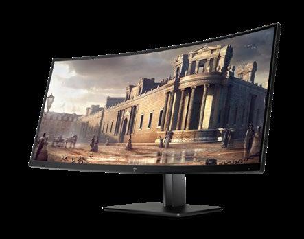 HP Z Specialty HP Z38c Completely immerse yourself in the expansive elegance of the HP Z38c Curved Display. Form meets function with crisp, panoramic views so you can stay focused on your work.