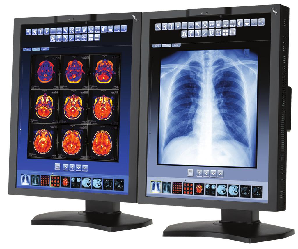 THE WIDEST RANGE OF DISPLAY SOLUTIONS For Complete Hospital Wide Installations NEC offers a wide range of healthcare solutions that can help facilities improve performance and diagnostic accuracy and