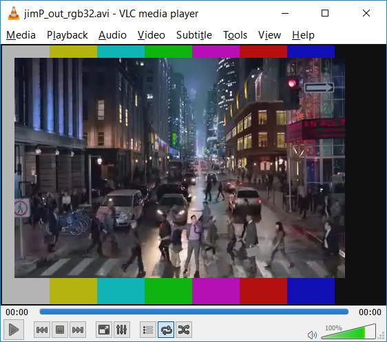 A Avalon-ST Video Verification IP Suite The example video files test produces a raw output video file (jimp_out_rgb32.raw). Together with the generated.spc file (jimp_out_rgb32.raw.spc), you can create an.