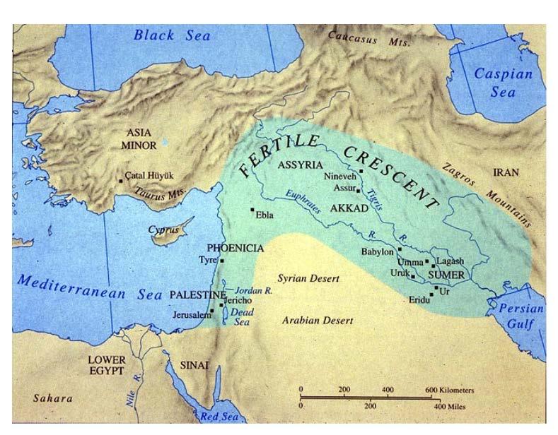 PHOENICIAN While the great civilizations of Babylon and Assyria were fighting over the eastern Fertile