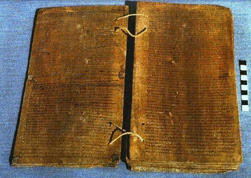 The Latin Alphabet Eventually parchment became used for writing in 190 BC by necessity to overcome an embargo placed on papyrus.