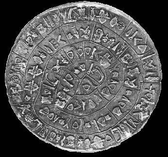 The Phaistos Disk, 1850-1600BC The principle of movable type was used in a Western culture as early as 2000 BCE and