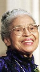 He played for the Brooklyn Dodgers. Until then, African Americans were not allowed to play in the major leagues. AP Images Rosa Parks (1913 2005) Rosa Parks spent her life fighting for equal rights.