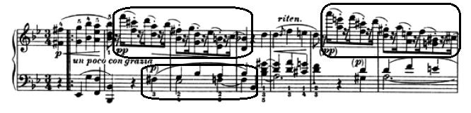 6 Florestan, is Schumann s most dramatic example of frequently changing tempo among his piano works.