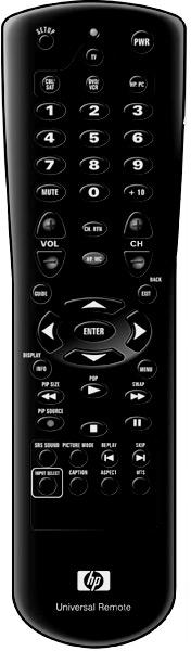 Remote control item Info/Display Menu PIP Size/Fast reverse POP/Play Swap/Fast forward PIP Source/Record Stop play Pause Sound Mode Picture Mode Replay/Reverse Skip/Forward Input Select Caption